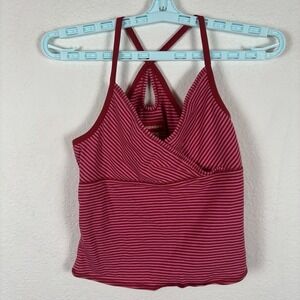 Union Bay Womens Shirt Sz L Large Tank Top Sleeveless Striped New With Tags